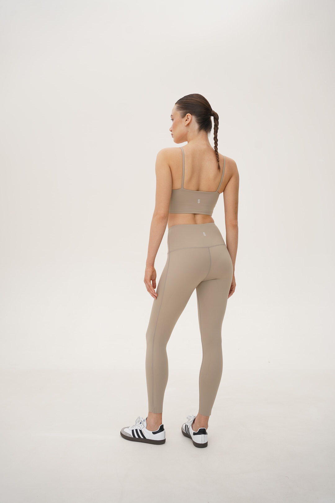Легінси Chloe beige-grey
