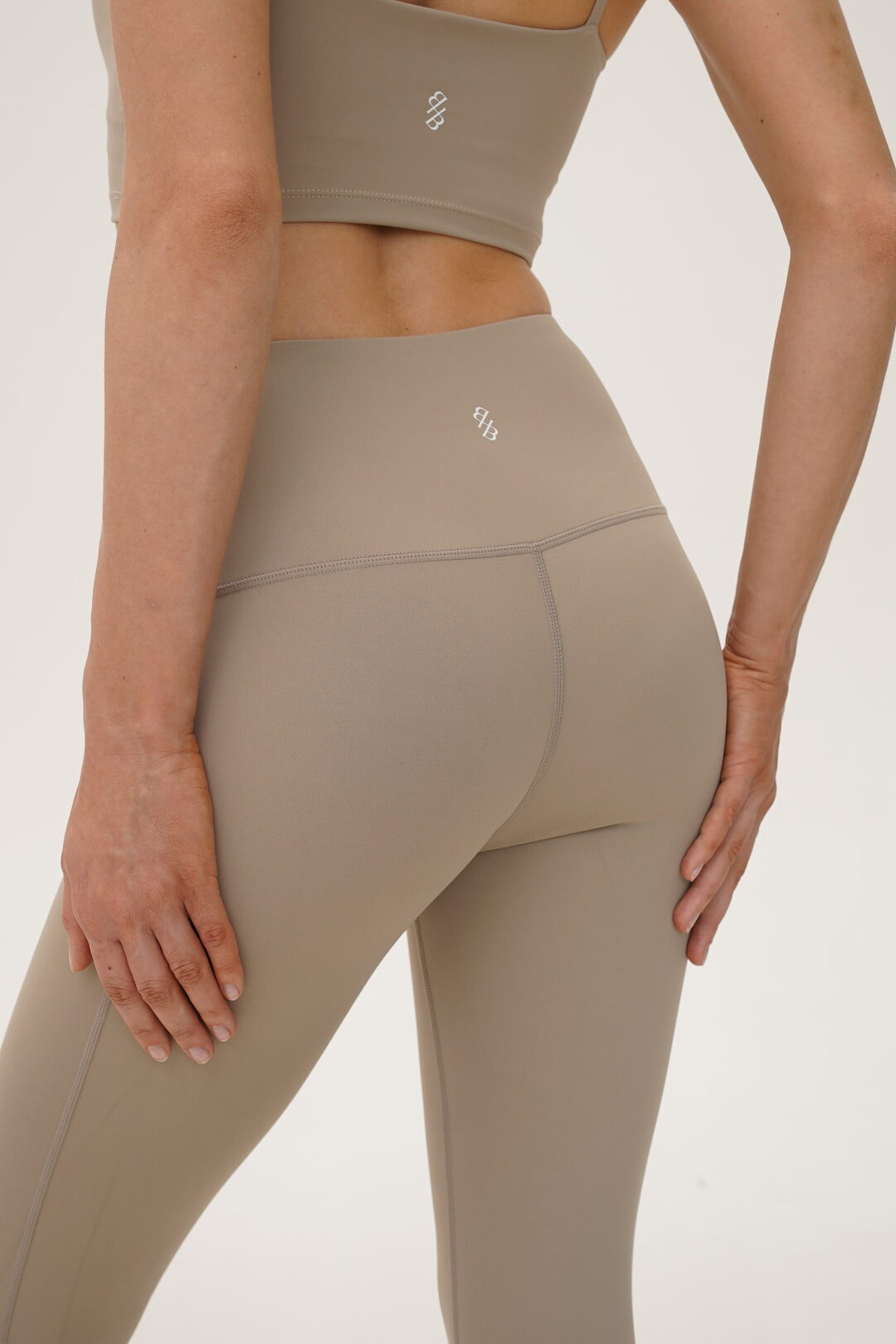 Легінси Chloe beige-grey