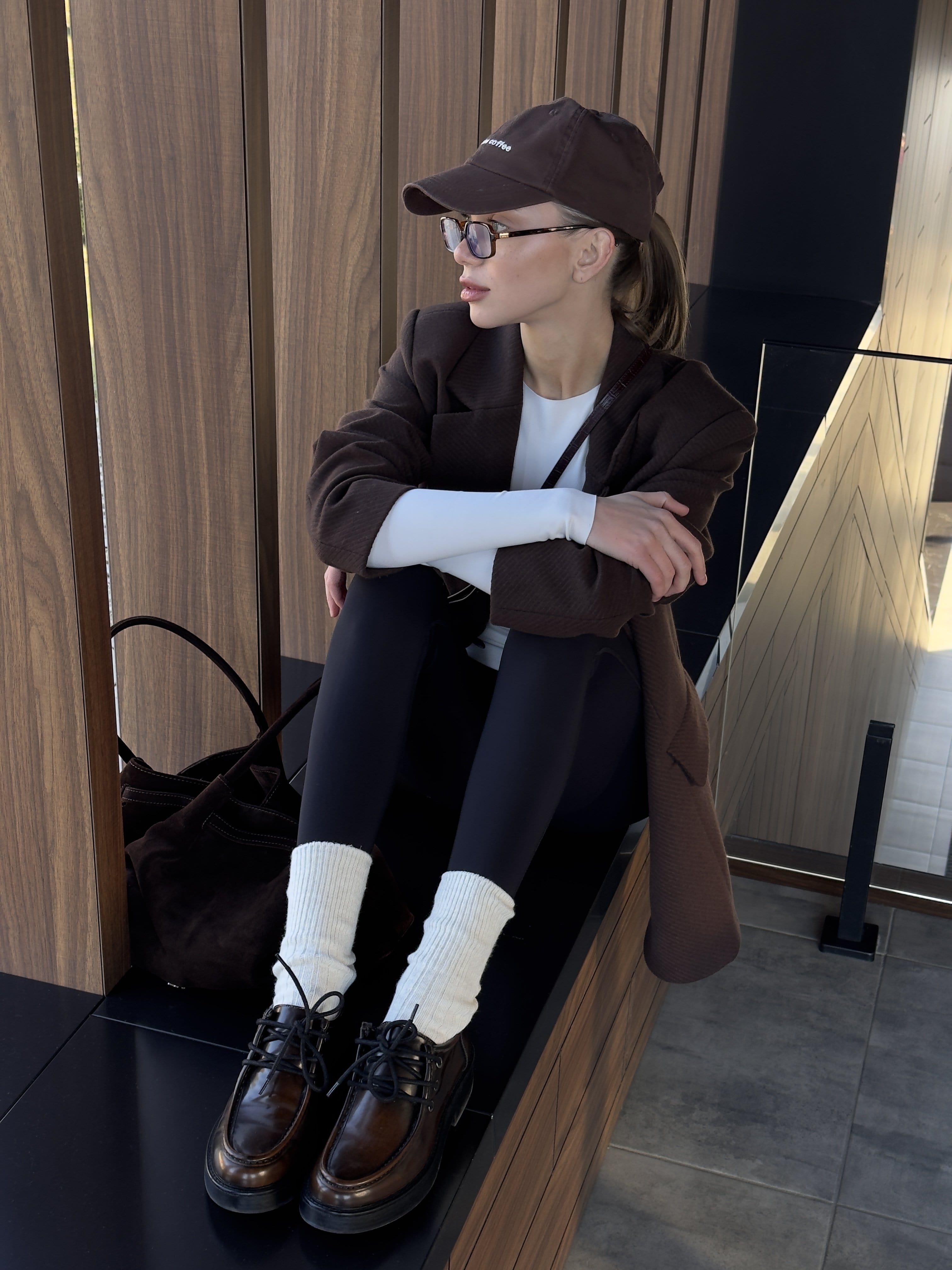 Утеплені легінси Cara black